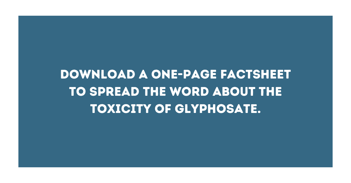 Glyphosate Fact Sheet Here